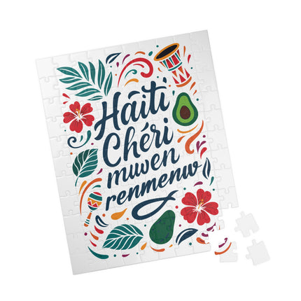 Haiti Chéri Mwen Renmenw Collector’s Edition Haitian Love Puzzle Limited Heritage Series - CreoleSizzle