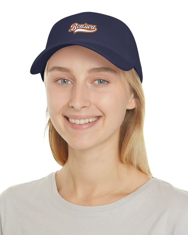 Bonswa Printed Baseball Cap  Haitian-Inspired Classic Hat for Everyday Wear - CreoleSizzle