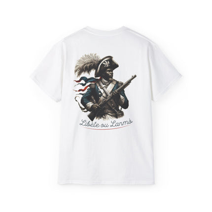 Liberty or Death Revolutionary Spirit Tee Haitian Independence Apparel Unisex Premium Cotton T-Shirt