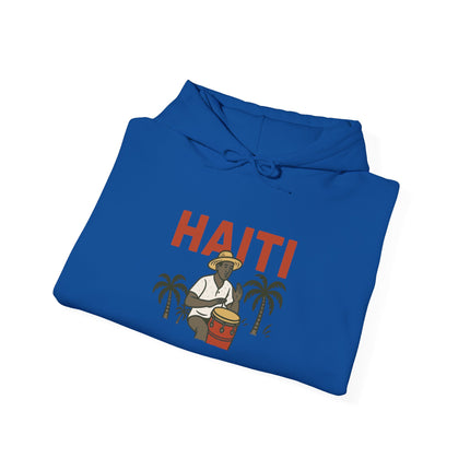 Roots & Resilience Haiti Agricultural Pride Hoodie Afro-Caribbean Heritage Unisex Heavy Blend Sweatshirt