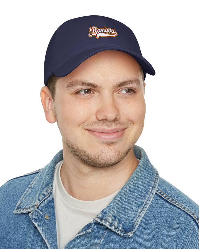 Bonswa Printed Baseball Cap  Haitian-Inspired Classic Hat for Everyday Wear - CreoleSizzle