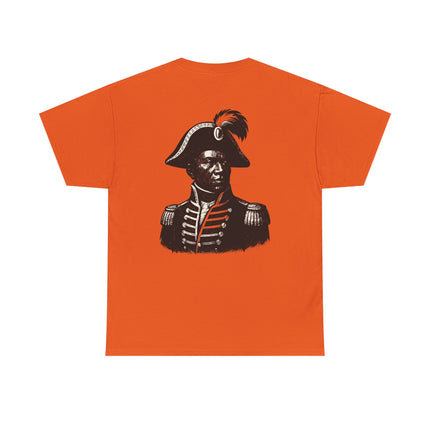 The Visionary’s Gaze Toussaint-Inspired Graphic T-Shirt Haitian Freedom Series Unisex Heavy Cotton T-Shirt