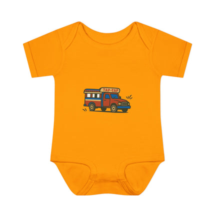 Ride of Culture Haitian Tap-Tap Baby Bodysuit Infant Caribbean Series Premium Unisex Onesie Unique Baby Wear