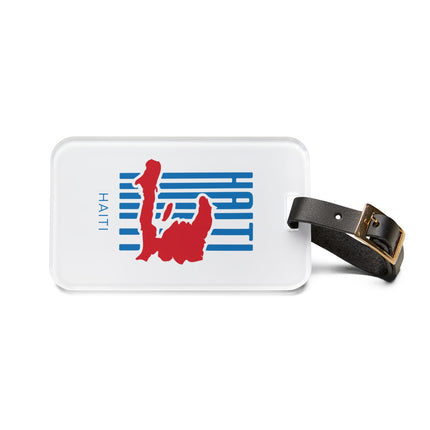 Haiti Strong Limited Heritage Edition Luggage Tag Modern Island Emblem