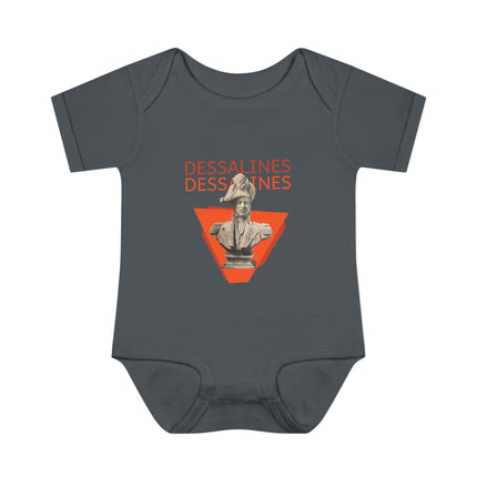 Infant Bodysuit Dessalines Statue Design Bold Heritage Apparel for Babies Cultural Pride Baby Clothes & Unique Gift