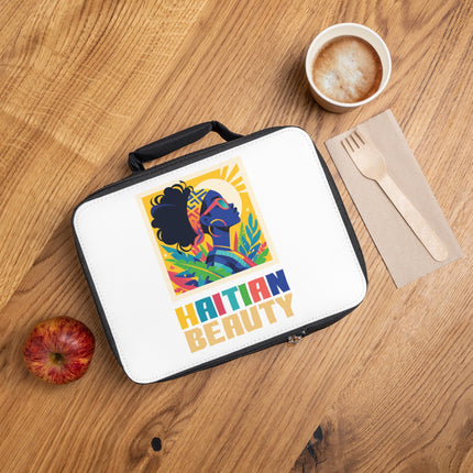 Haitian Beauty Premium Cultural Lunch Bag Limited Artist Edition Heritage Pride Gear