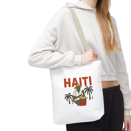 Haiti’s Heartbeat Limited Edition Heritage Tote Agricultural Roots Design - CreoleSizzle