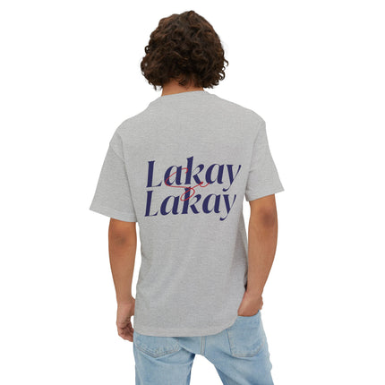Lakay se Lakay Heritage Oversized Tee Haitian Roots Collection Unisex Streetwear, Everyday Wear, Trendy Apparel Haitian Street Vibes Graphic on Back