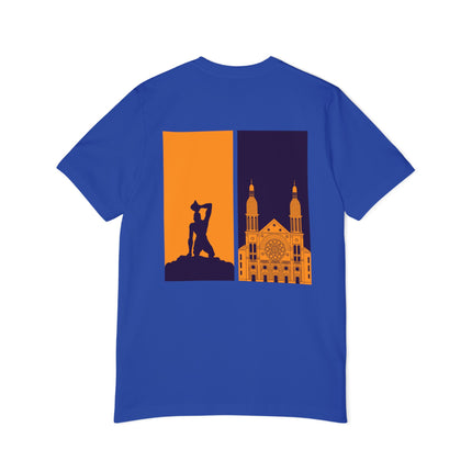 The Dual Heritage Tee Haitian Identity Reimagined USA-Made Premium Unisex T-Shirt