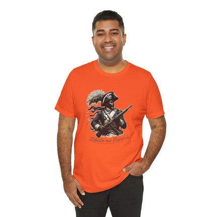 Liberté ou La Mort – Revolutionary Heritage Sweatshirt | Haitian Pride Apparel, Unisex Jersey Short Sleeve Tee - CreoleSizzle