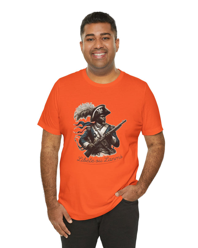 Liberté ou La Mort – Revolutionary Heritage Sweatshirt | Haitian Pride Apparel, Unisex Jersey Short Sleeve Tee