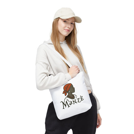 Manzè Limited Edition Heritage Tote Empowering Haitian Women Design - CreoleSizzle