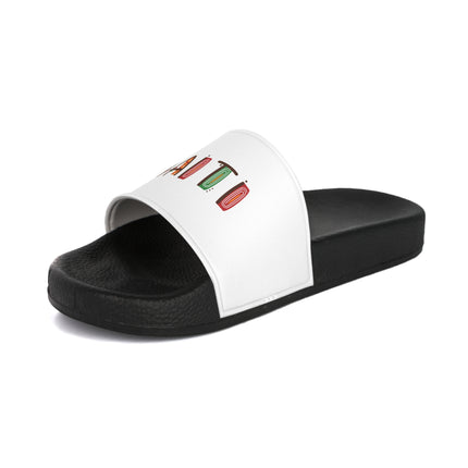 Haiti in Color Heritage Art Slides Limited Cultural Edition Sandals