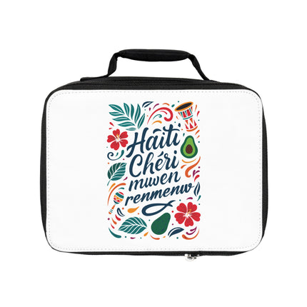 Haiti Chéri Mwen Renmenw Limited Heritage Lunch Bag Diaspora Love Letter Design
