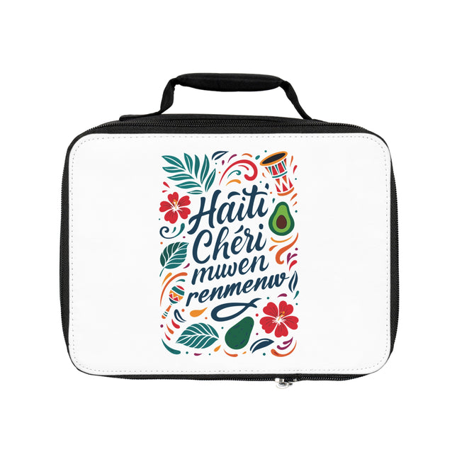 Haiti Chéri Mwen Renmenw Limited Heritage Lunch Bag Diaspora Love Letter Design