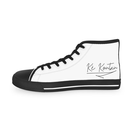 Kè Kontan Limited Heritage High Top Sneakers Creole Identity Design