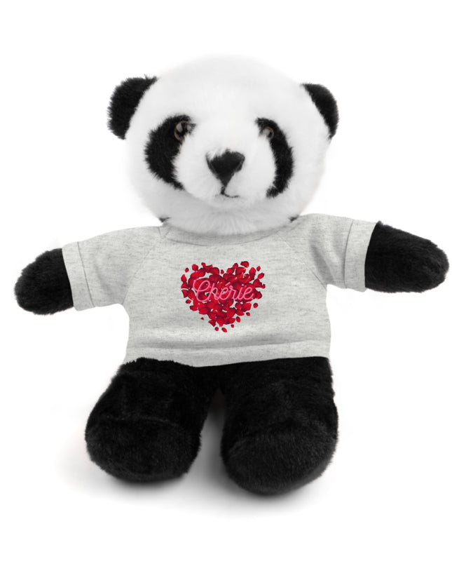 Chérie Romantic Teddy Bear Valentine’s Day Plush Gift with Haitian Flair - CreoleSizzle