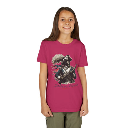 Liberté ou La Mort Youth T-Shirt Haitian Revolutionary Graphic Tee Cultural Pride Kids Apparel Bold Heritage Gift