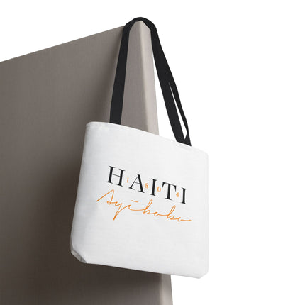 1804 Ayibobo Haiti Heritage Limited Tote Kreyòl Freedom Script Edition - CreoleSizzle