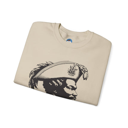 The Strategist’s Profile – Revolutionary Legacy Sweatshirt | Haitian Freedom Series | Unisex Premium Crewneck - CreoleSizzle