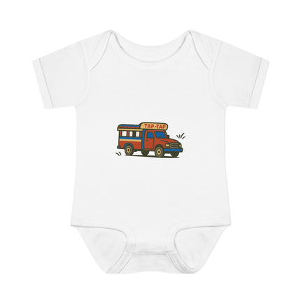 Ride of Culture Haitian Tap-Tap Baby Bodysuit Infant Caribbean Series Premium Unisex Onesie Unique Baby Wear