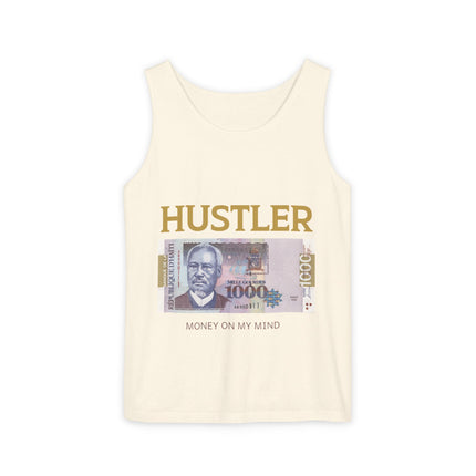 The Hustler’s Banknote Haitian Grit Tank Top Economic Creativity Series Unisex Summer Streetwear
