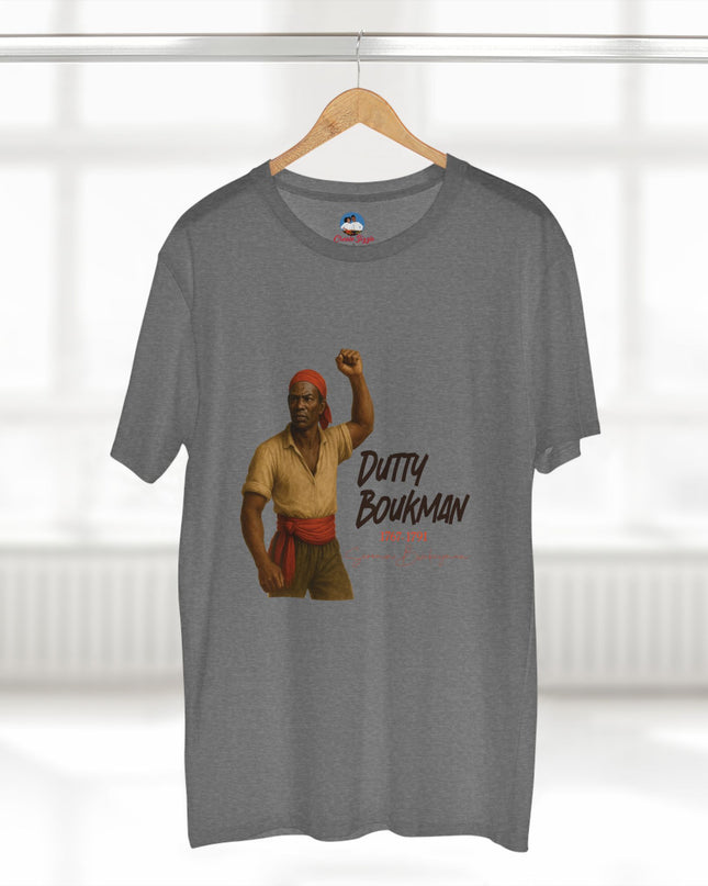 Dutty Boukman Revolution Sweatshirt | Voodoo Warrior Graphic, Unisex Bold Heritage Streetwear, Dutty Boukman Graphic Tee