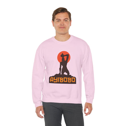 Nèg Mawon Ayibobo Sweatshirt Haitian Spiritual Heritage Series Unisex Premium Crewneck Bold Graphic Sweatshirt