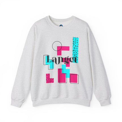 Langet Creole Expression Graphic Sweatshirt Fun Bold and Uniquely Haitian with Comfort and Style - CreoleSizzle