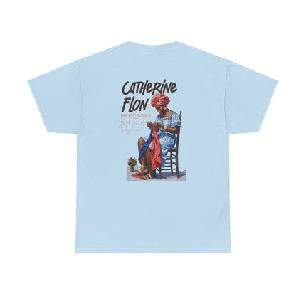 Catherine Flon Legacy in Stitches Tee Haitian Freedom Series Unisex Heavy Cotton T-Shirt