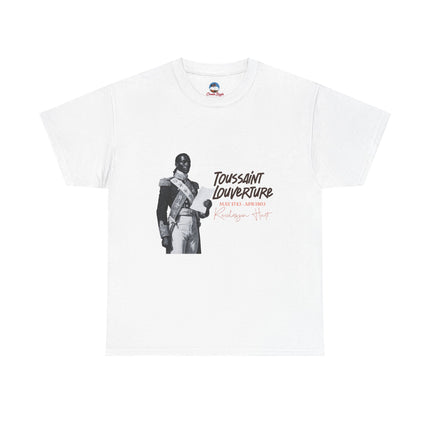 The Visionary Commander Tee Toussaint Louverture Legacy Haitian Revolution Apparel Unisex Heavy Cotton T-Shirt