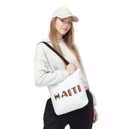 Haiti Art Limited Edition Heritage Tote Bag African Roots Design - CreoleSizzle