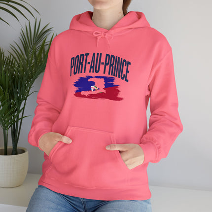 Port-Au-Prince Hoodie – Haitian Capital Tribute Unisex Sweatshirt – Cultural Pride - CreoleSizzle