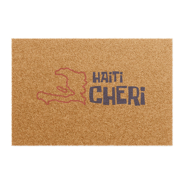 Haiti Chéri Limited Heritage Welcome Doormat Cultural Home Edition Rustic Welcome Mat