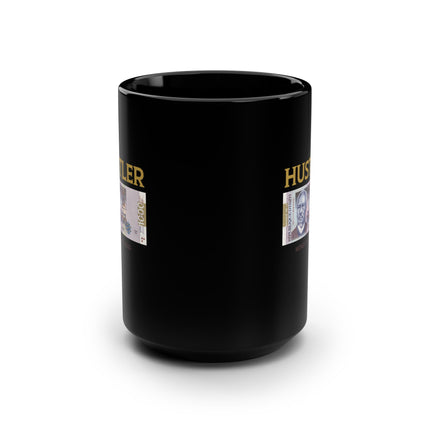 Hustler 1000 Goud and The Heritage Grind Limited Edition 15oz Premium Coffee Mug