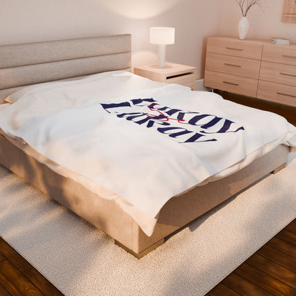 Lakay se Lakay Premium Plush Blanket Haitian Home and Heritage Pride - CreoleSizzle