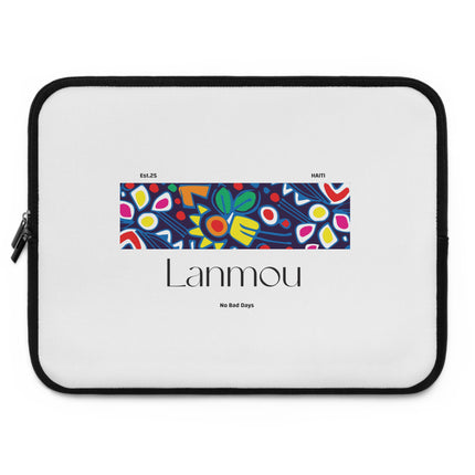 Lanmou Limited Edition Haitian Love Pattern Laptop Sleeve Creole Heritage Collection - CreoleSizzle