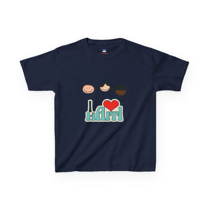 Kids "I Love Haiti" T-Shirt - Fun Haitian Pride Tee for Everyday Wear - Ethically Made Children’s Cotton Shirt - CreoleSizzle