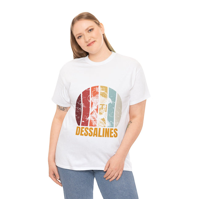 Jean-Jacques Dessalines Haitian History T-Shirt Celebrate Haiti’s Revolutionary Leader Cultural Pride Apparel Unisex Cotton Comfort Fit - CreoleSizzle