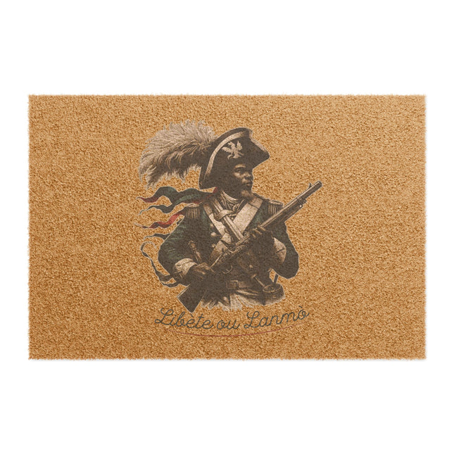 Liberté ou Lamo Haitian Revolution Heritage Doormat Limited Artist Edition