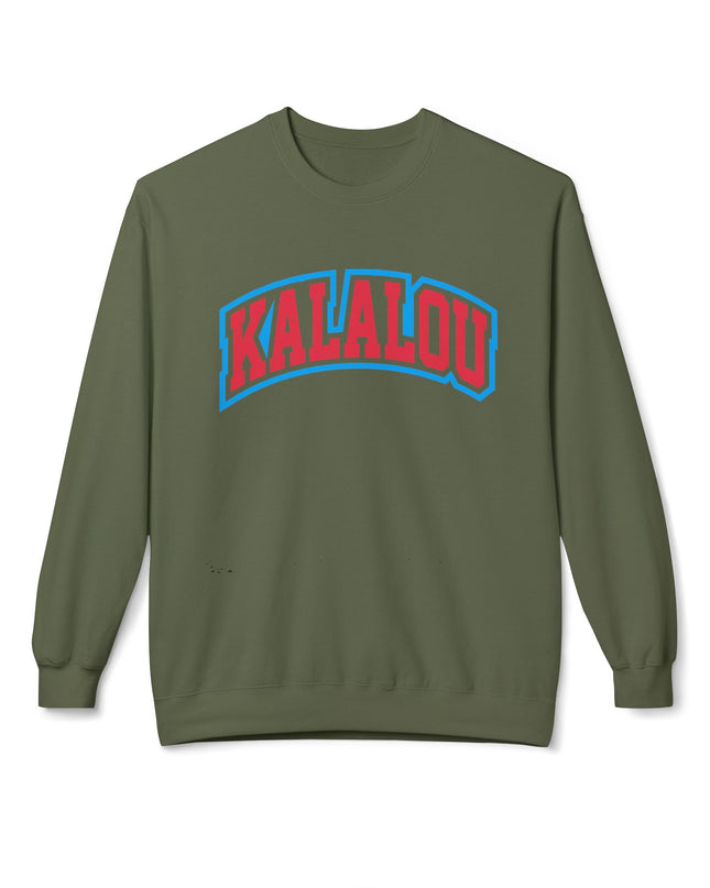 Exclusive Kalalou Sweatshirt – Celebrating Haiti’s Iconic Culinary Heritage Unisex Midweight Softstyle Fleece Crewneck Sweatshirt - CreoleSizzle