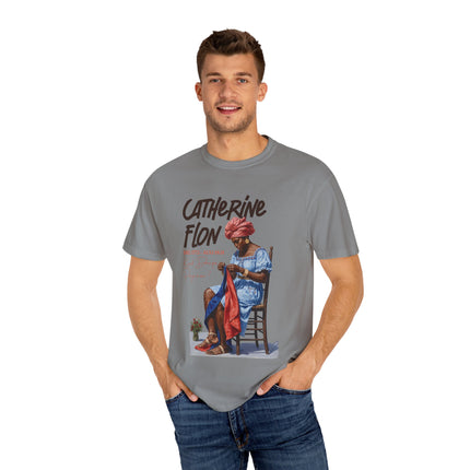 Catherine Flon Sewn in Freedom Oversize Tee Haitian Heritage Series Unisex Heavyweight Cotton T-Shirt
