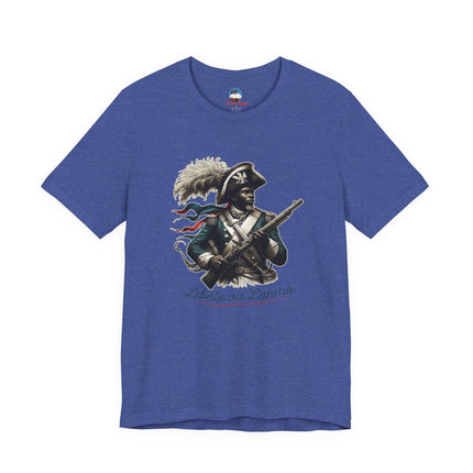 Liberté ou La Mort – Revolutionary Heritage Sweatshirt | Haitian Pride Apparel, Unisex Jersey Short Sleeve Tee - CreoleSizzle