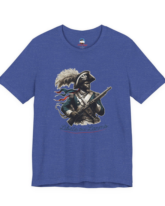 Liberté ou La Mort – Revolutionary Heritage Sweatshirt | Haitian Pride Apparel, Unisex Jersey Short Sleeve Tee