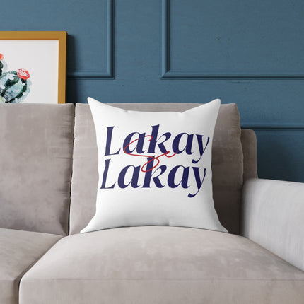 Lakay Se Lakay Luxury Minimalist Pillow Haitian Home Pride Design Creole Cultural Typography - CreoleSizzle