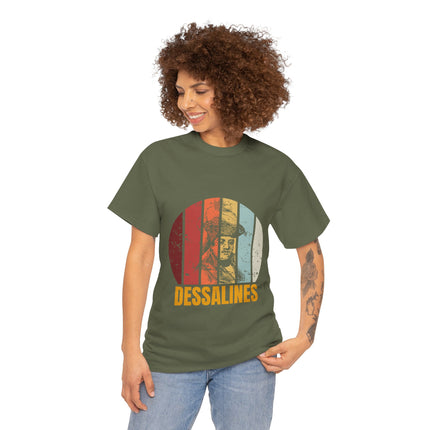 Jean-Jacques Dessalines Haitian History T-Shirt Celebrate Haiti’s Revolutionary Leader Cultural Pride Apparel Unisex Cotton Comfort Fit - CreoleSizzle