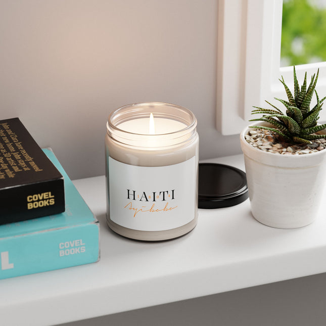 Haiti 1804 Ayibobo Minimalist Candle Heritage & Freedom Collection - CreoleSizzle