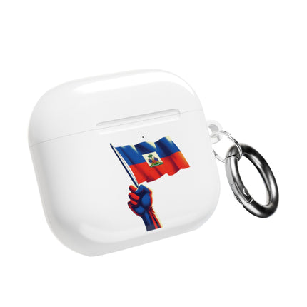 Haitian Freedom and Unity Limited Edition Raised-Fist Flag AirPods Case Heritage Power Collection