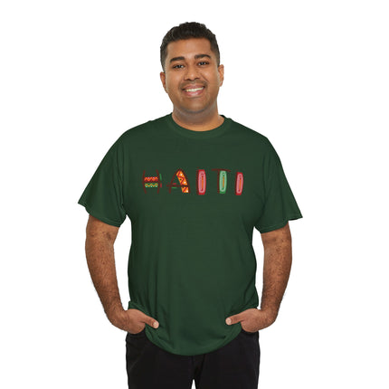 Haiti in Color Limited Heritage Drop Tee Artistic Creole Typography - CreoleSizzle