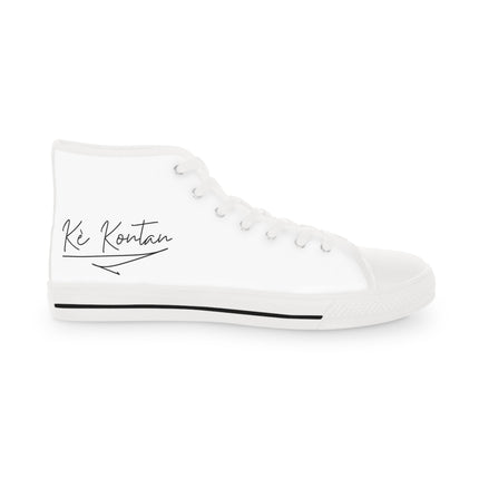 Kè Kontan Limited Heritage High Top Sneakers Creole Identity Design